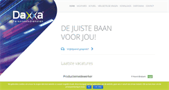 Desktop Screenshot of daxxa.nl