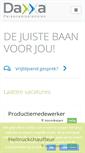 Mobile Screenshot of daxxa.nl